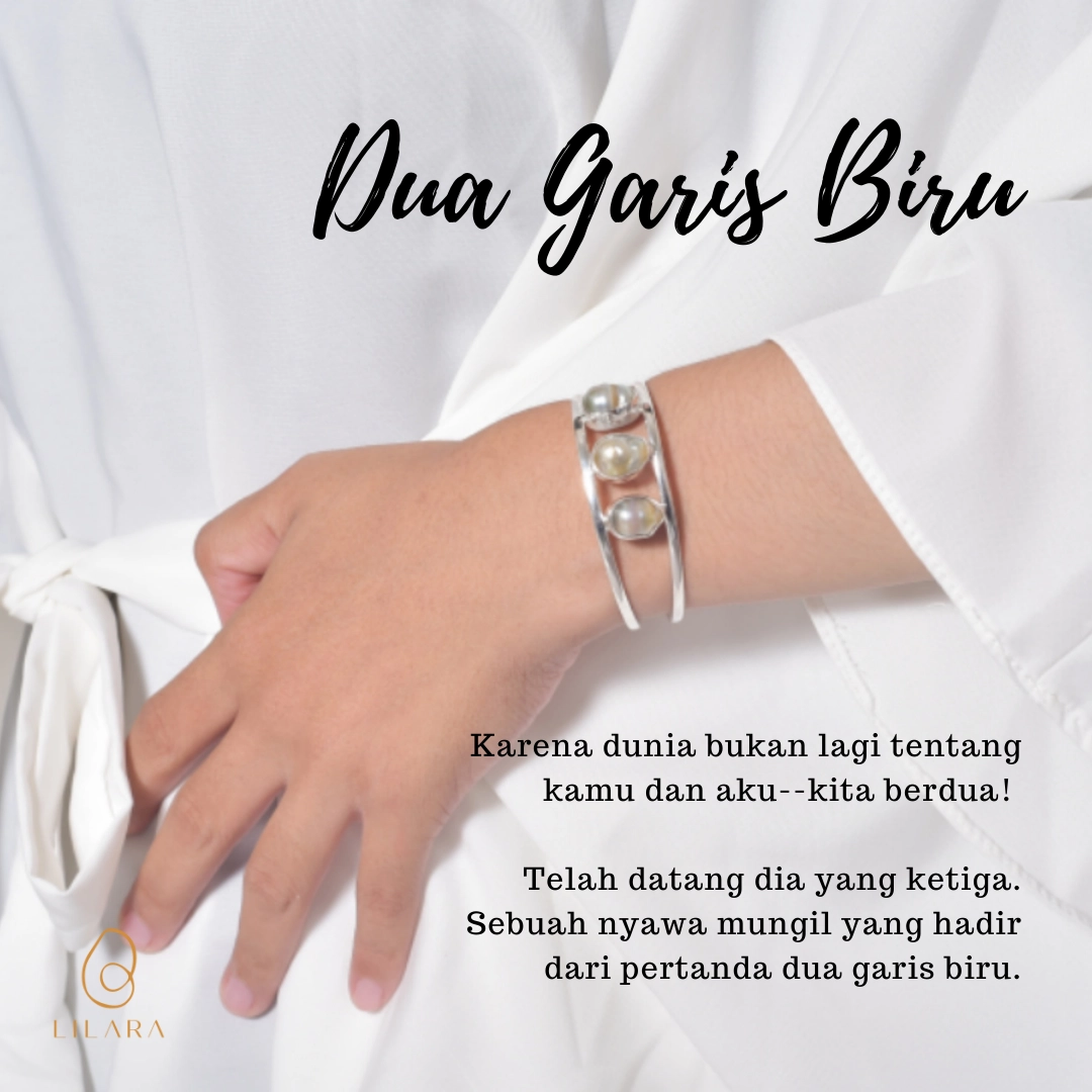 Dua garis biru