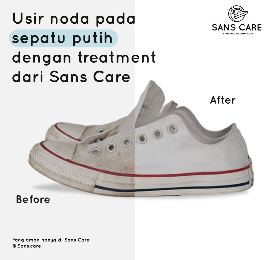 White shoe treatment
