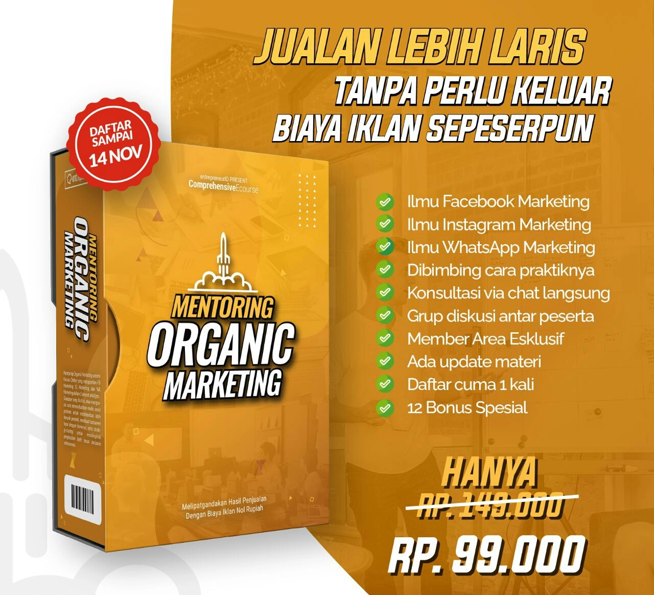 Mentoring Organic Marketing