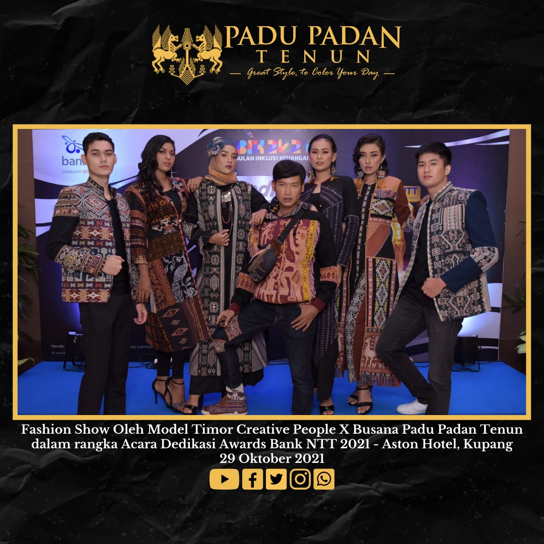 Fashion Show pada Acara Dedikasi Awards Bank NTT 2021 di Hotel Aston - Kupang, 29 Oktober 2021