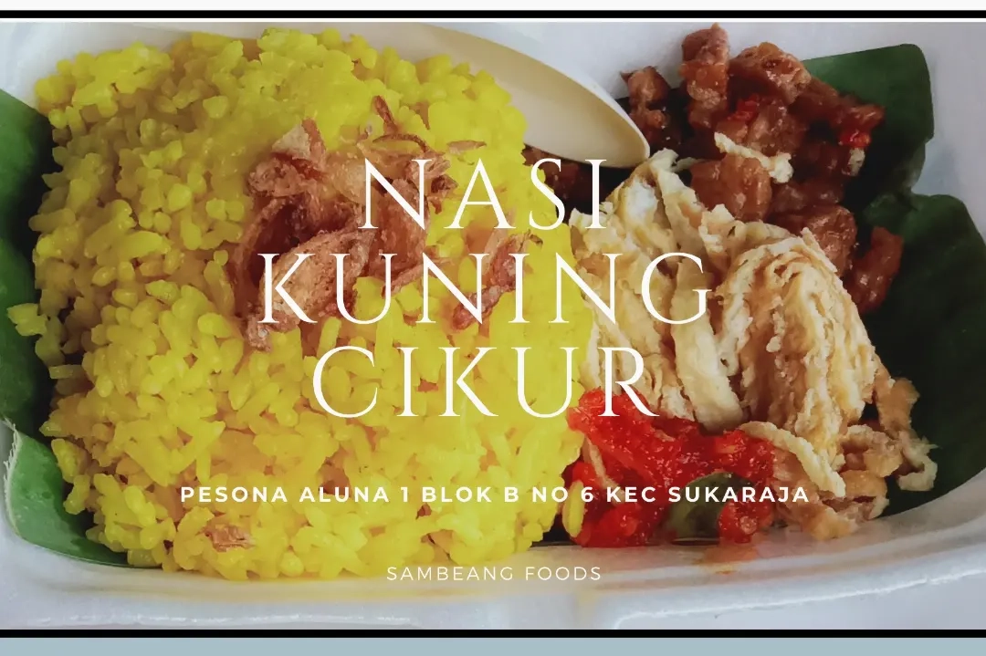 Nasi Kuning Cikur